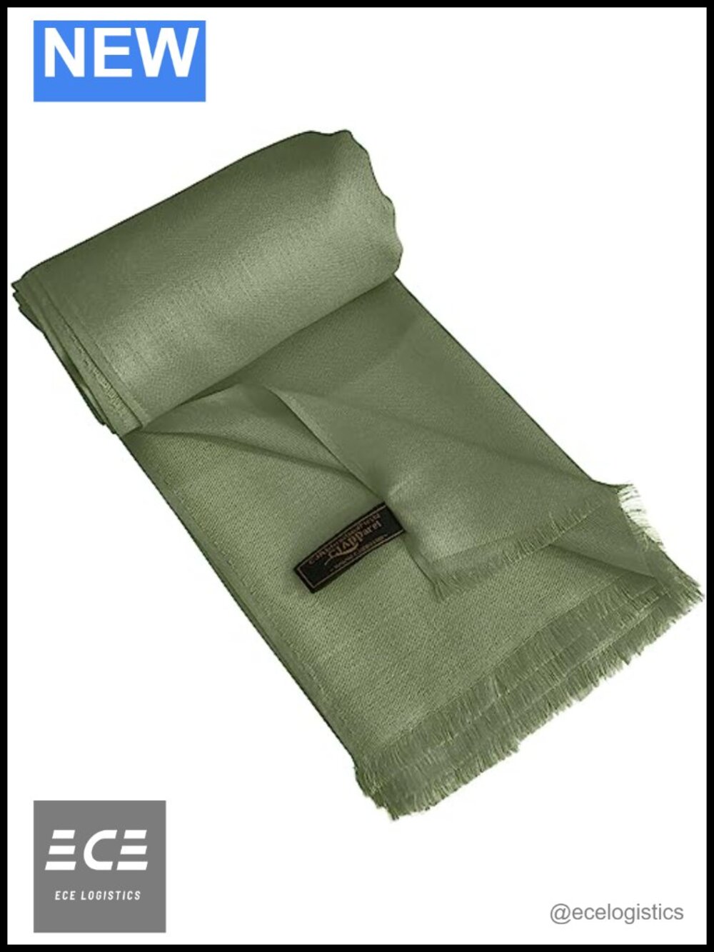 Handmade Nepalese Acrylic Viscose Shawl Wrap Scarf